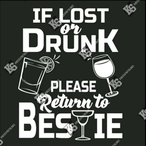 If‎ Lost or Drunk Tee - Picture 1 of 2